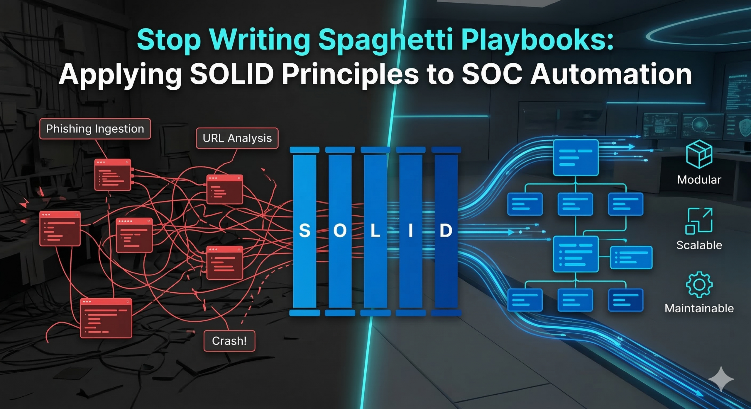 Stop Writing Spaghetti Playbooks: Applying SOLID Principles to SOC Automation